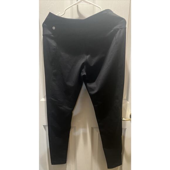 Z by Zella Navy Blue Leggings Yoga/Running Spandex Activewear Pants Size L - Picture 3 of 6